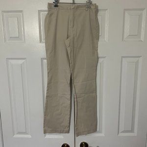 💛 3/$35 U2 beige off white chino trousers